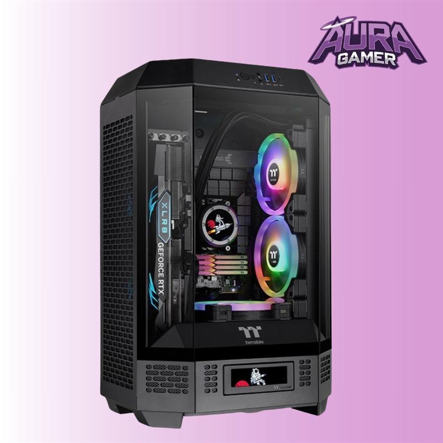 GABINETE THERMALTAKE THE TOWER 300 BLACK TEMPERED GLASS