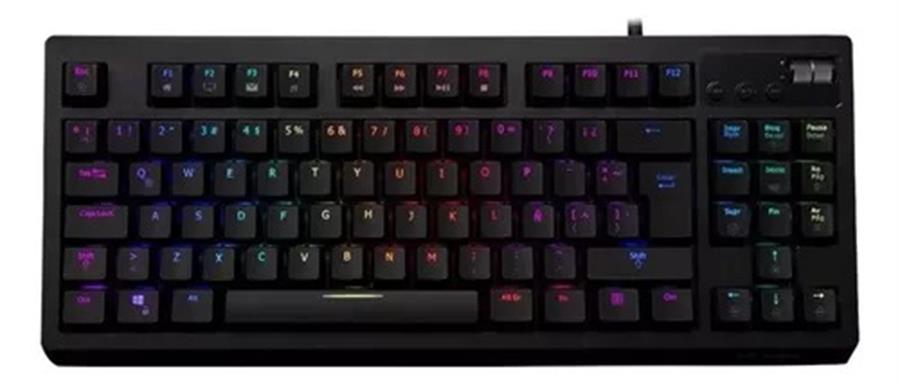 Teclado Pc Vsg Quasar Negro Outemu Brown 80%