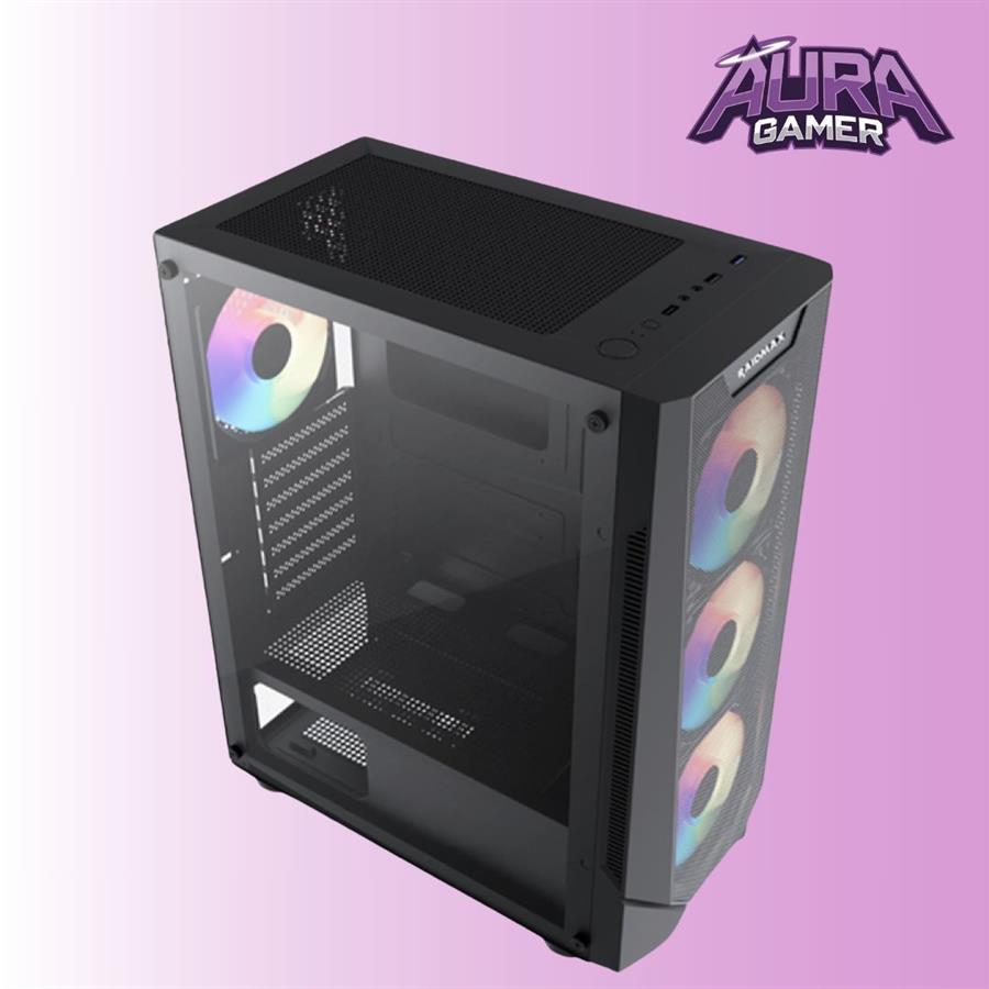 GABINETE GAMER RAIDMAX VECTOR V155 BLACK