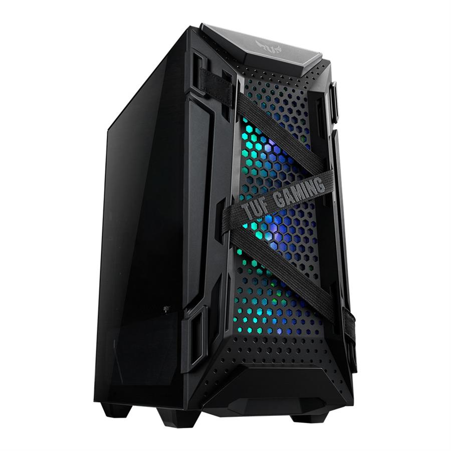 Gabinete Gamer Asus Gt301 Tuf Gaming Case Blk Argb Fan