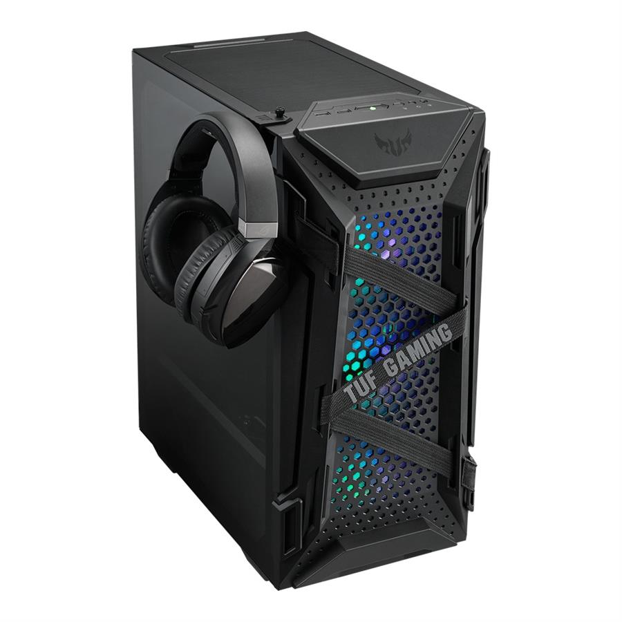 Gabinete Gamer Asus Gt301 Tuf Gaming Case Blk Argb Fan