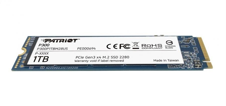 Disco Ssd Patriot P300 1Tb M.2 2280 Pcie Gen3 X4