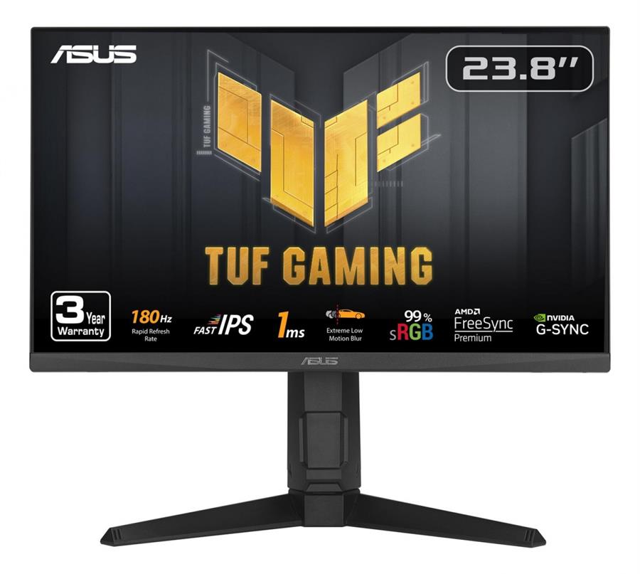 MONITOR 24" ASUS AS VG249QL3A GAMING FHD FAST IPS 180HZ ALTURA AJUSTABLE