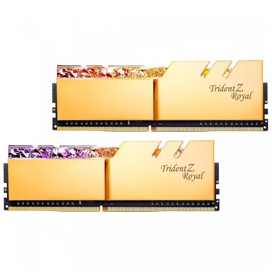 Memoria Gskill Trident Z Royal Ddr4 16 Gb 3600 Rgb Gold 2X8 1.35