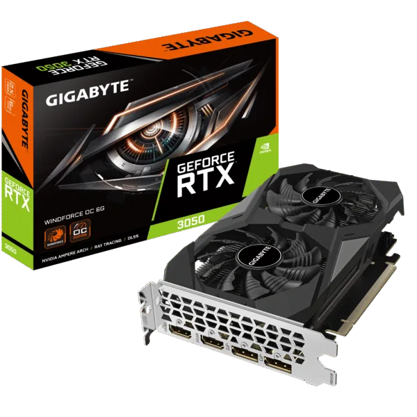 PLACA DE VIDEO GIGABYTE RTX 3050 GDDR6 6GB